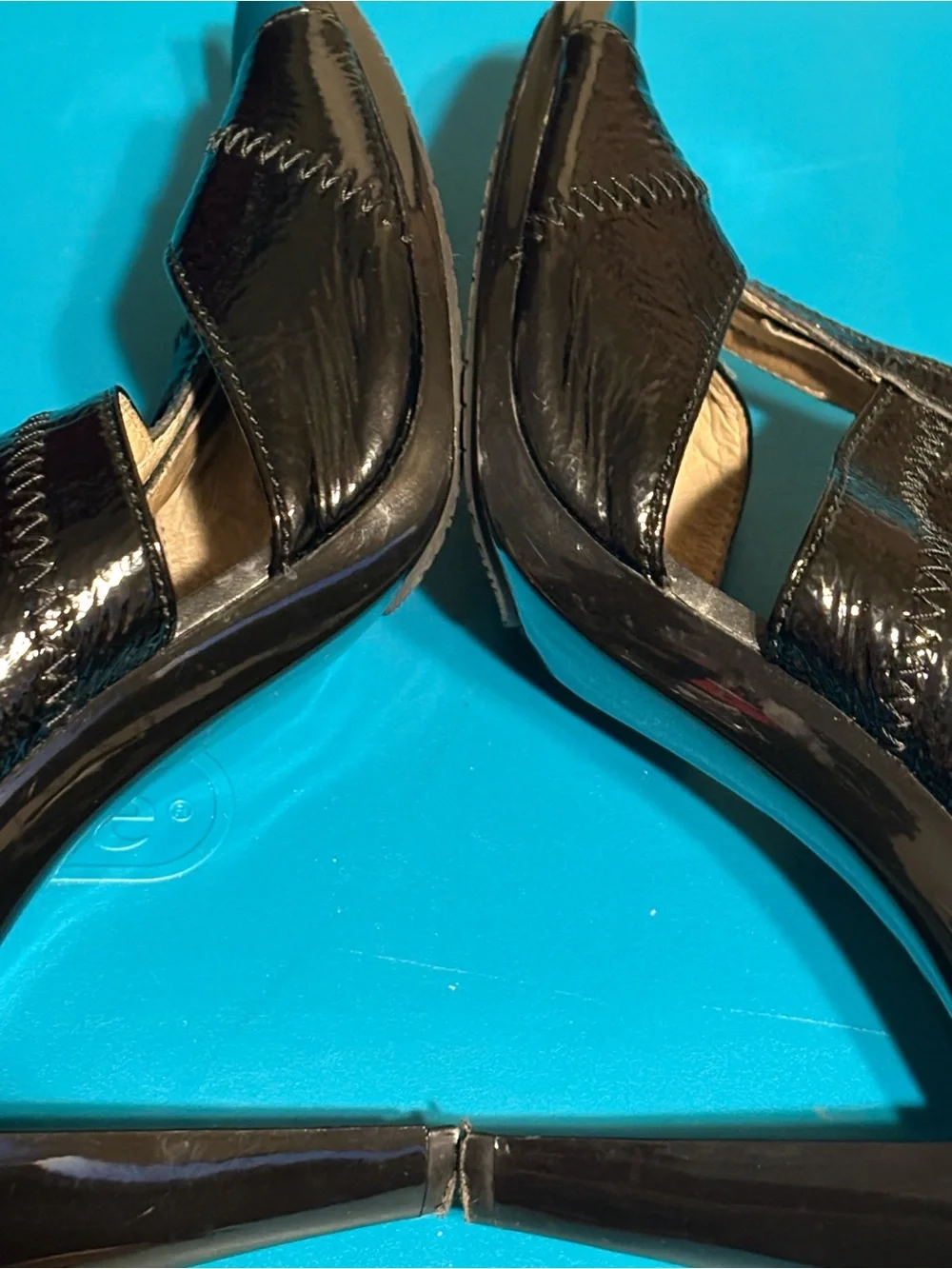 Michael Kors glossy patent